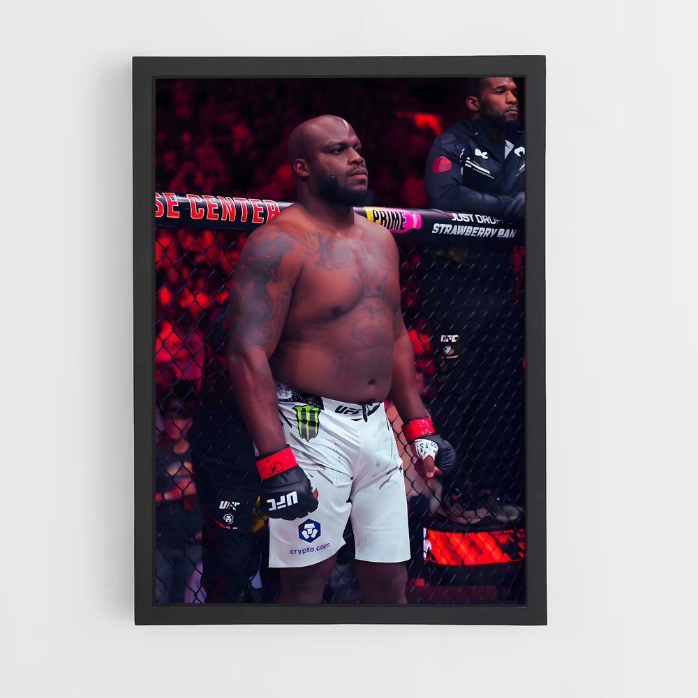 Poster Derrick lewis obstacles – affiche MMA (vue 2)